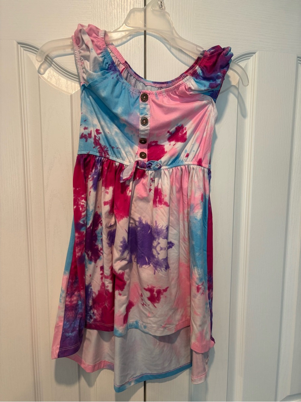 dELiA*s Girls Tie-Dye Tank Dress in Pink, Blue & Purple